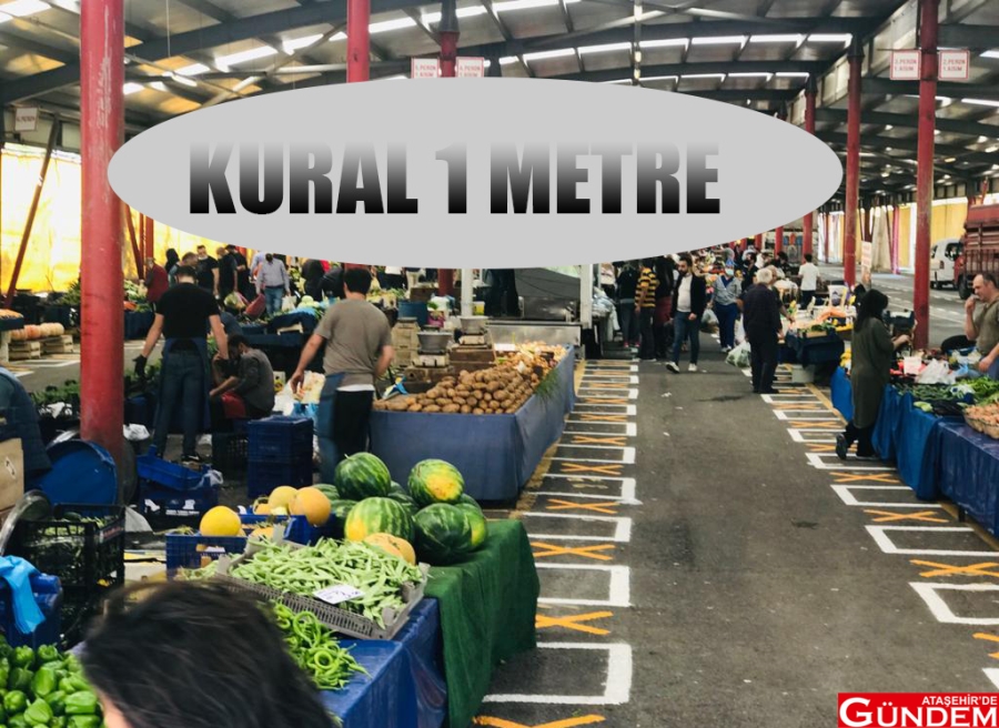 ATAŞEHİR BELEDİYESİ DİYOR Kİ... BELEDİYE KURAL PAZAR